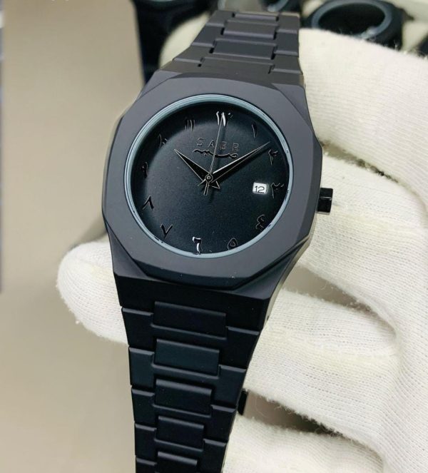 Stainless Steel Arabic Watch Sahara Basket