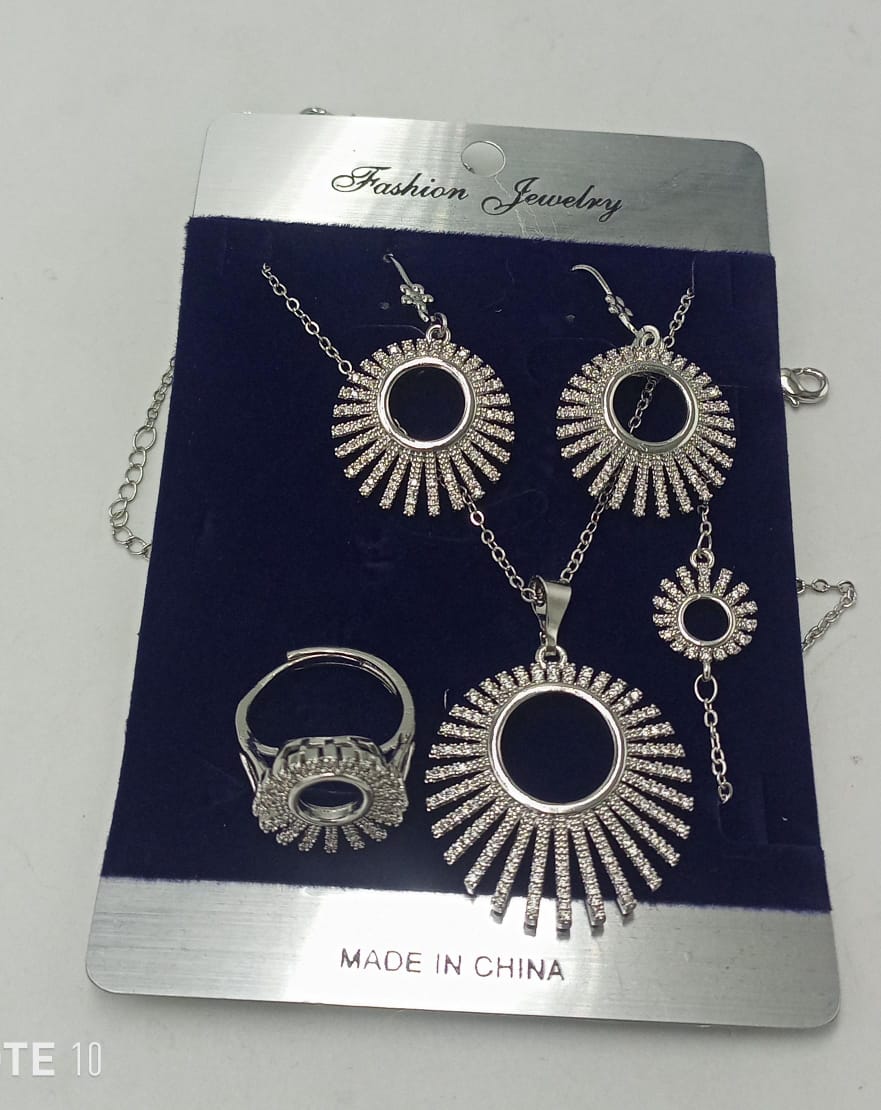Cubic Zircon Set Sahara Basket