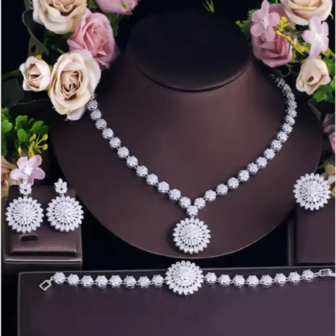 Zircon Jewelry Set Sahara Basket