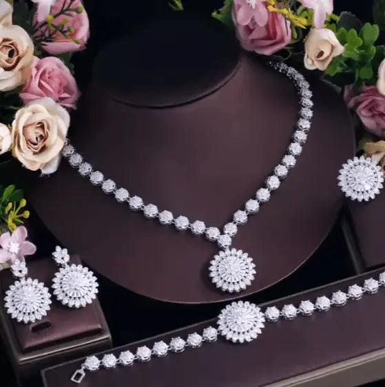 Zircon Jewelry Set Sahara Basket