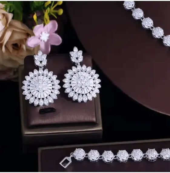 Zircon Jewelry Set Sahara Basket
